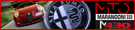 Alfa Romeo MiTo прокололи шины